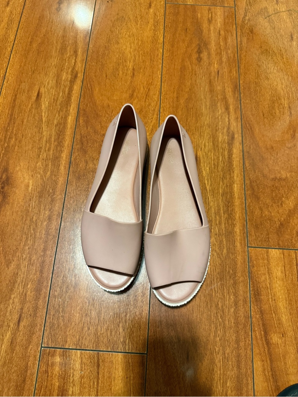 Melissa Women's Open-Toe Flats in Blush